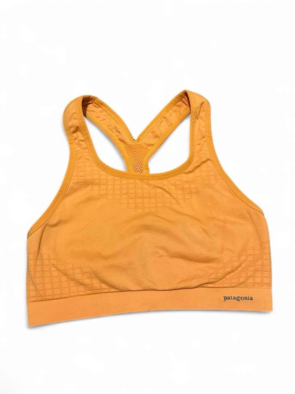 Vintage 2008 Patagonia Active Mesh Bra in Gold - Picture 3 of 5